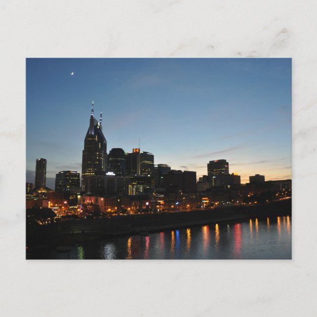 Postal Centro de Nashville, Tn - Postcard (Anverso)