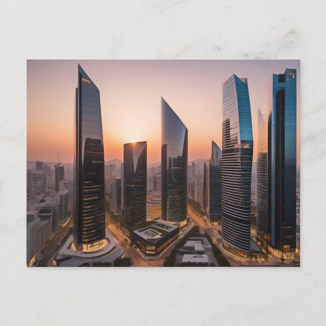 Postal Centro de negocios moderno (Anverso)