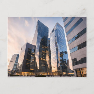 Postal Centro de negocios moderno