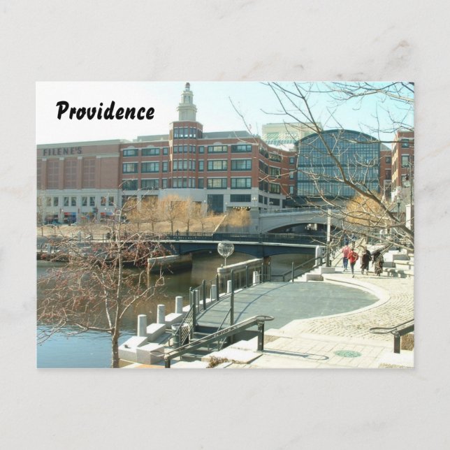 Postal Centro de Providence (Anverso)