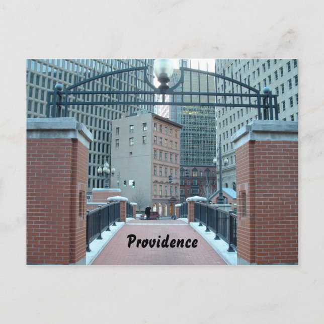 Postal Centro de Providence, (Anverso)