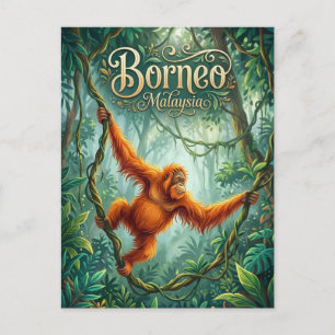 Postal Centro de Rehabilitación de Orangutanes Sepilok Ma