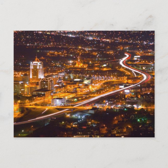 Postal Centro de Roanoke, Virginia (Anverso)