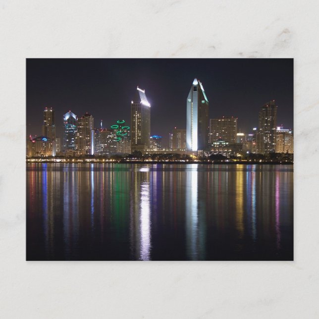 Postal Centro de San Diego, California (Anverso)