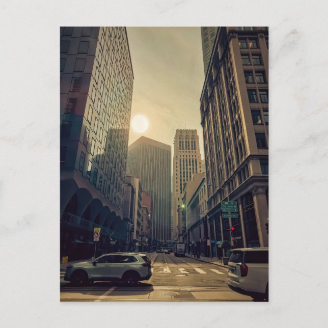 Postal Centro de San Francisco en Sunrise (Anverso)