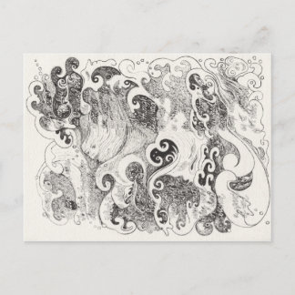 Postal Centro de sobrevivientes #3: A orillas del mar