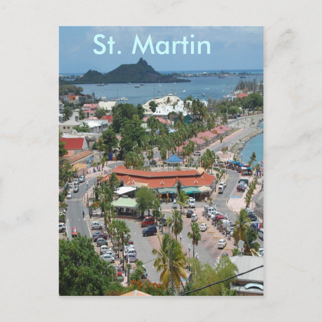 Postal Centro de St. Martin (Anverso)
