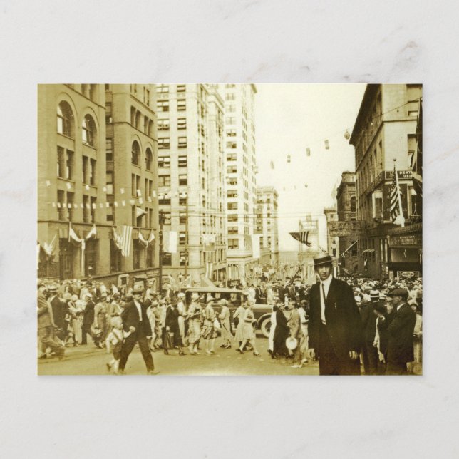 Postal Centro de Tacoma Washington (Anverso)