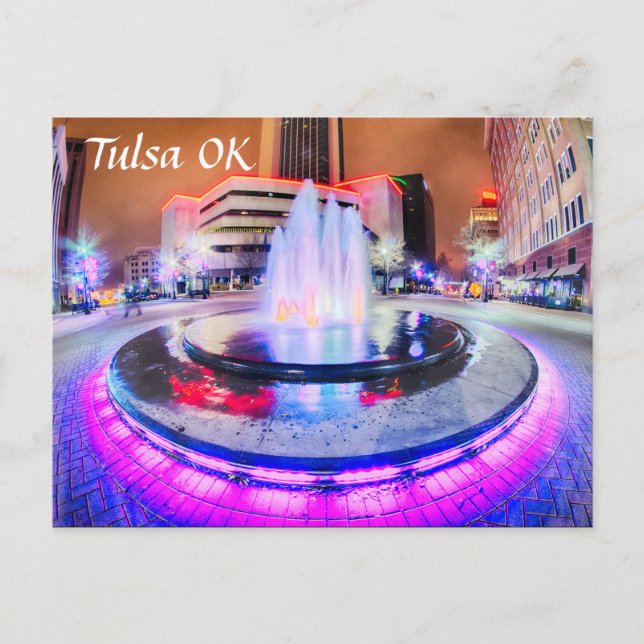 Postal centro de tulsa oklahoma (Anverso)