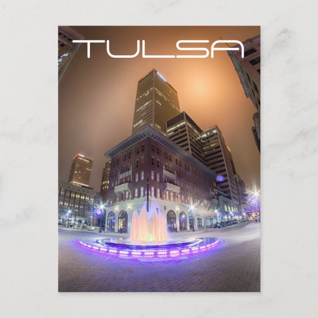Postal Centro de Tulsa Oklahoma (Anverso)