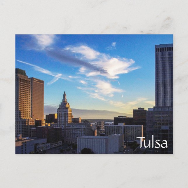 Postal Centro de Tulsa, Oklahoma (Anverso)