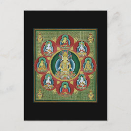 Postal Centro de un Taizokai Mandala