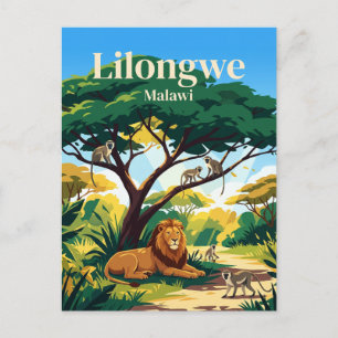 Postal Centro de Vida Silvestre Lilongwe Malawi