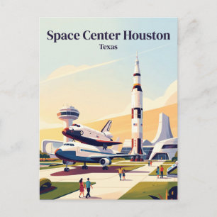 Postal Centro Espacial Houston Texas