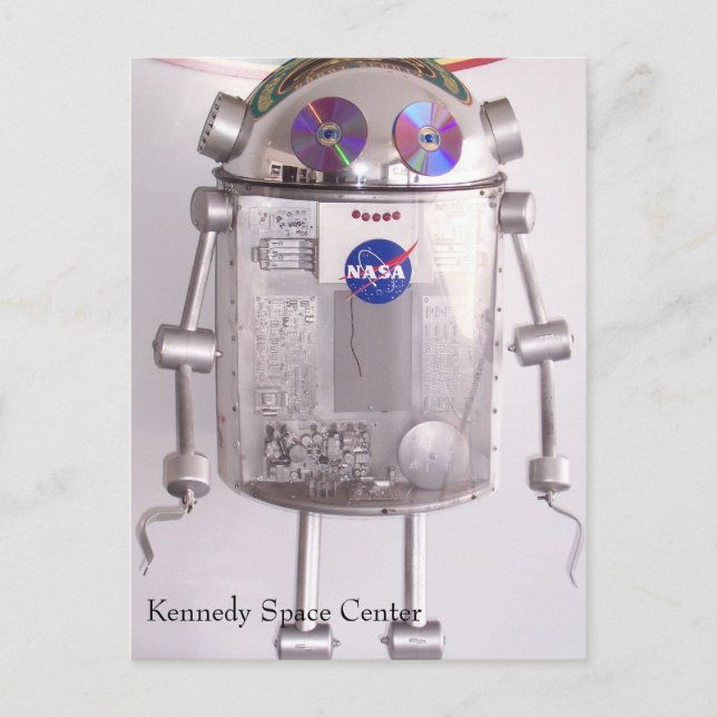 Postal Centro Espacial Kennedy (Anverso)