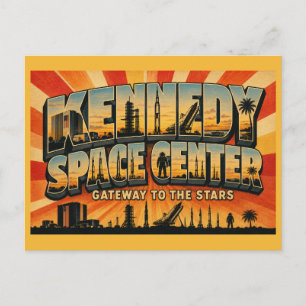 Postal Centro Espacial Kennedy Florida Puerta a las Estre