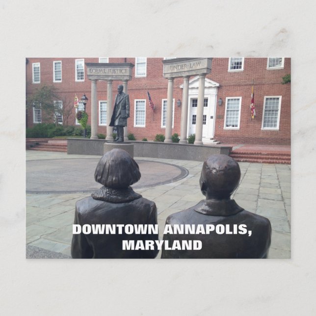 Postal Centro Histórico de Annapolis Maryland (Anverso)