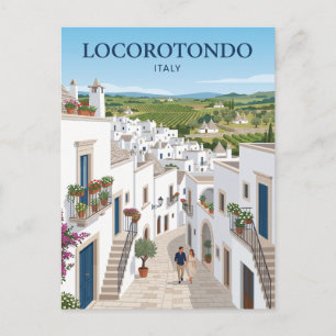 Postal Centro Histórico de Locorotondo Italia