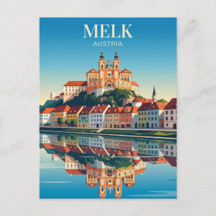 Postal Centro histórico de Melk Austria