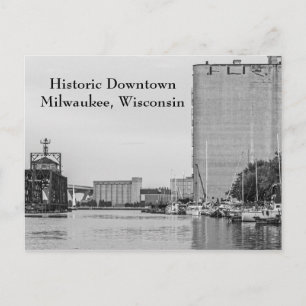 Postal Centro Histórico de Milwaukee Wisconsin