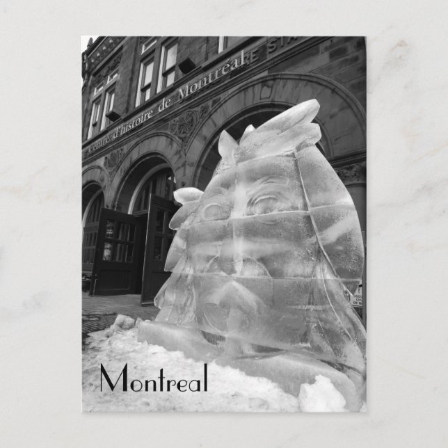 Postal Centro Histórico de Montreal (Anverso)