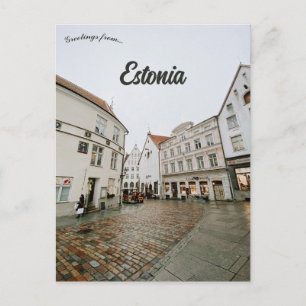 Postal Centro Histórico del Casco Antiguo de Tallin Eston