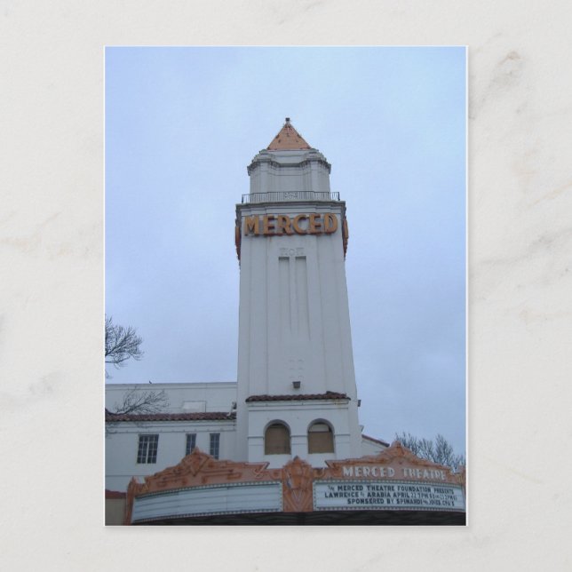 Postal Centro Merced (Anverso)