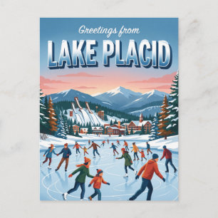 Postal Centro Olímpico de Patinaje sobre Hielo Lake Placi