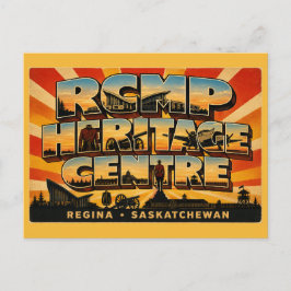 Postal Centro patrimonial de la RCMP Regina Saskatchewan