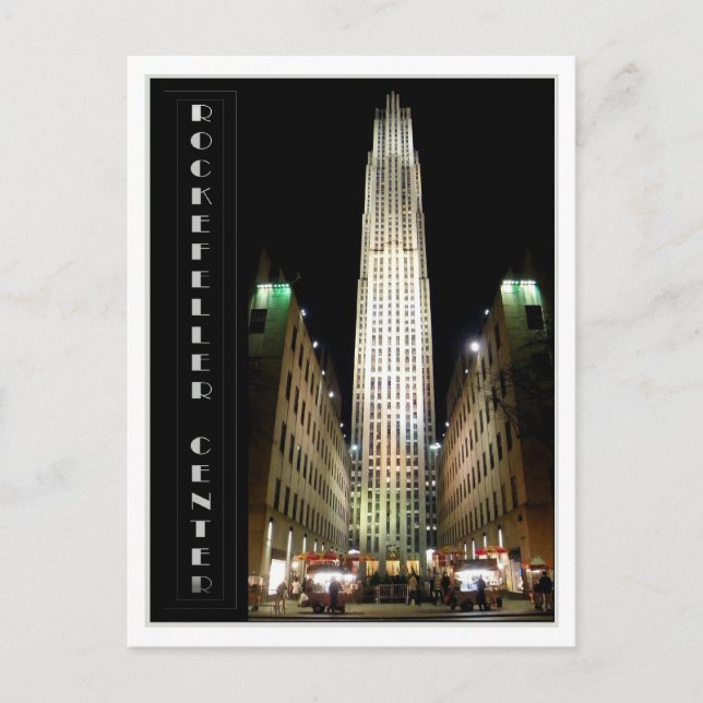 Postal Centro Rockefeller (Anverso)