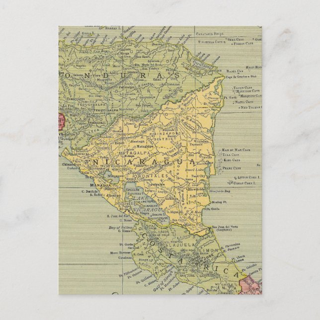 Postal Centroamérica 5 (Anverso)