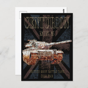 Postal Centurion MK 5 MBT. Tanque de batalla principal br
