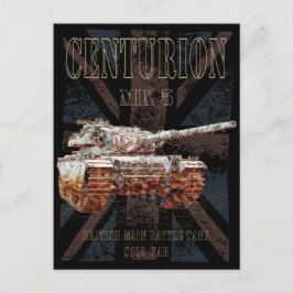 Postal Centurion MK 5 MBT. Tanque de batalla principal br