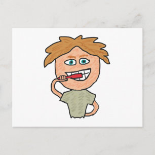 Postal Cepillado de dientes