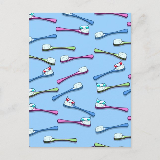 Postal Cepillos de dientes (Anverso)