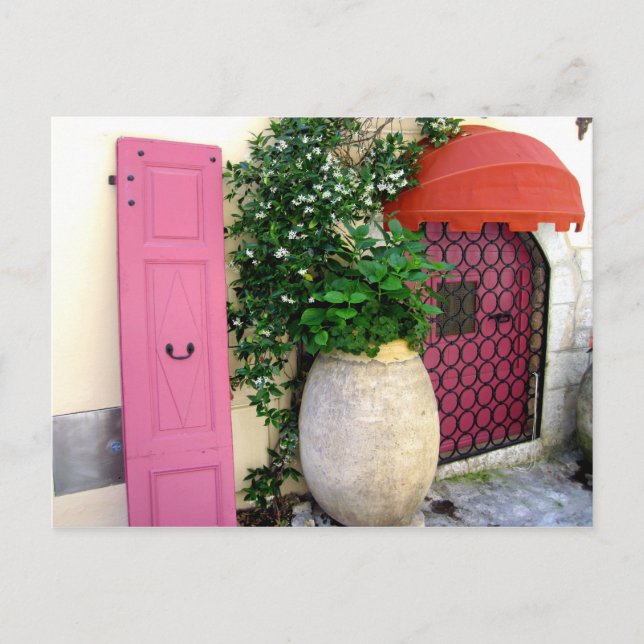 Postal Cerámica de La Turbie (Anverso)