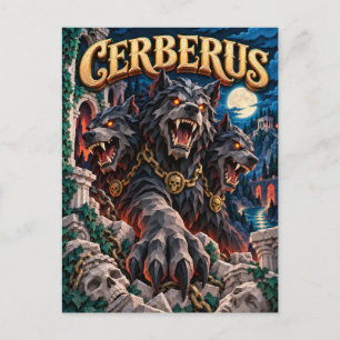 Postal Cérbero, Monstruo de Corte de Papel