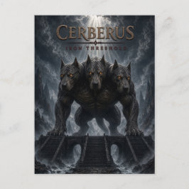Postal Cerberus Umbral de Hierro Dark Cinema