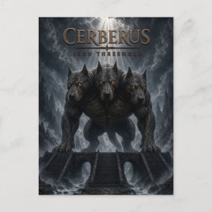 Postal Cerberus Umbral de Hierro Dark Cinema