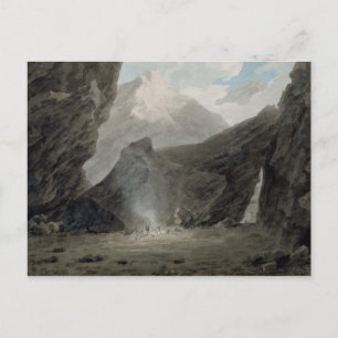 Postal Cerca de Chiavenna en los Grisones, c.1779 (w/c, t