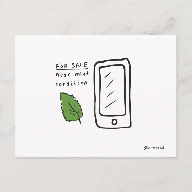 postal cercana a la menta (Anverso)