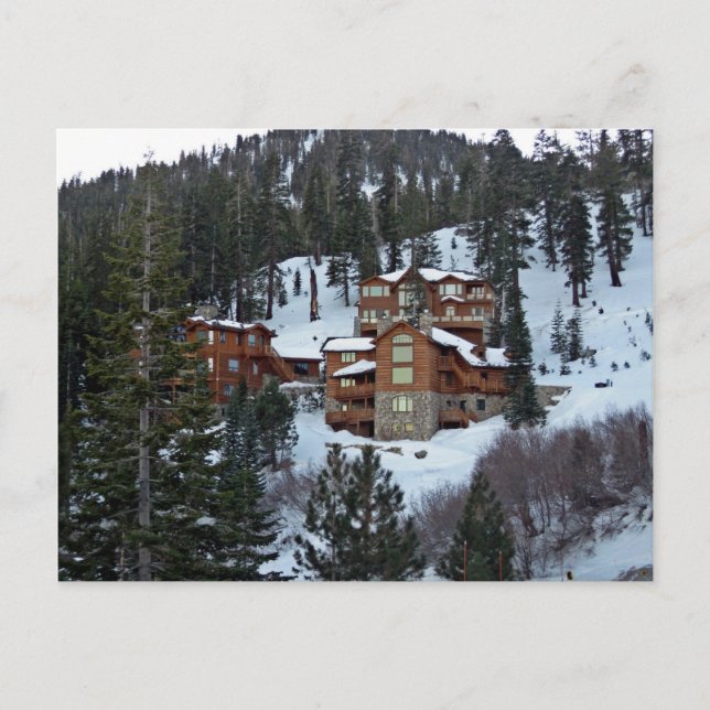 Postal Cercano al Lago Tahoe (Anverso)