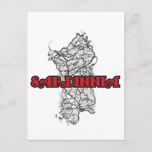Postal Cerdeña (Anverso)