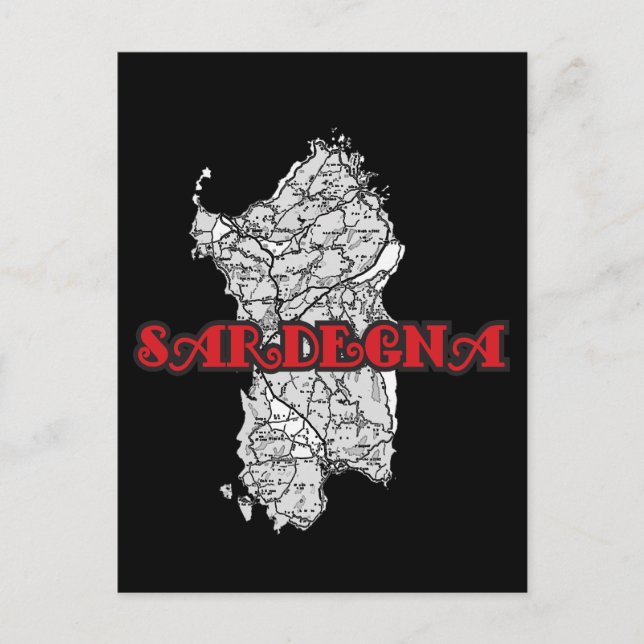 Postal Cerdeña (Anverso)