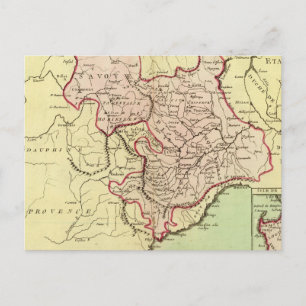 Postal Cerdeña, Francia, Italia