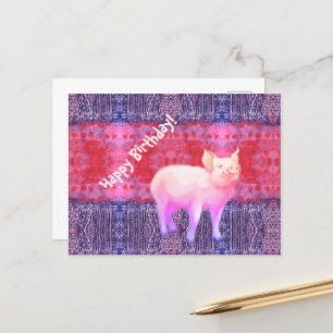Postal Cerdito pequeño