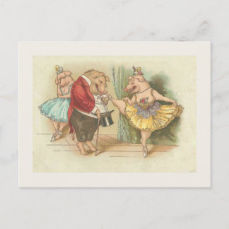 Postal Cerdo ballet