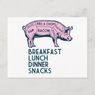 Postal ¡Cerdo, está bien!