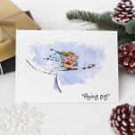 Postal Cerdo volador - Atleta de trompa de Guay<br><div class="desc"></div>