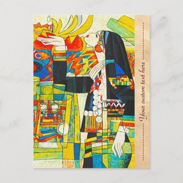 Postal Ceremonia conmemorativa Hao Ping del Dragón del Ag (Anverso)